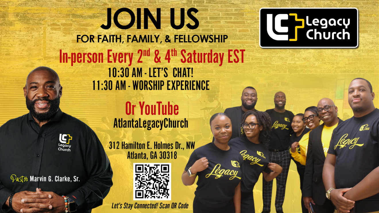 Legacy Church -- Youth and Young Adult Church 2nd & 4th Sabbath