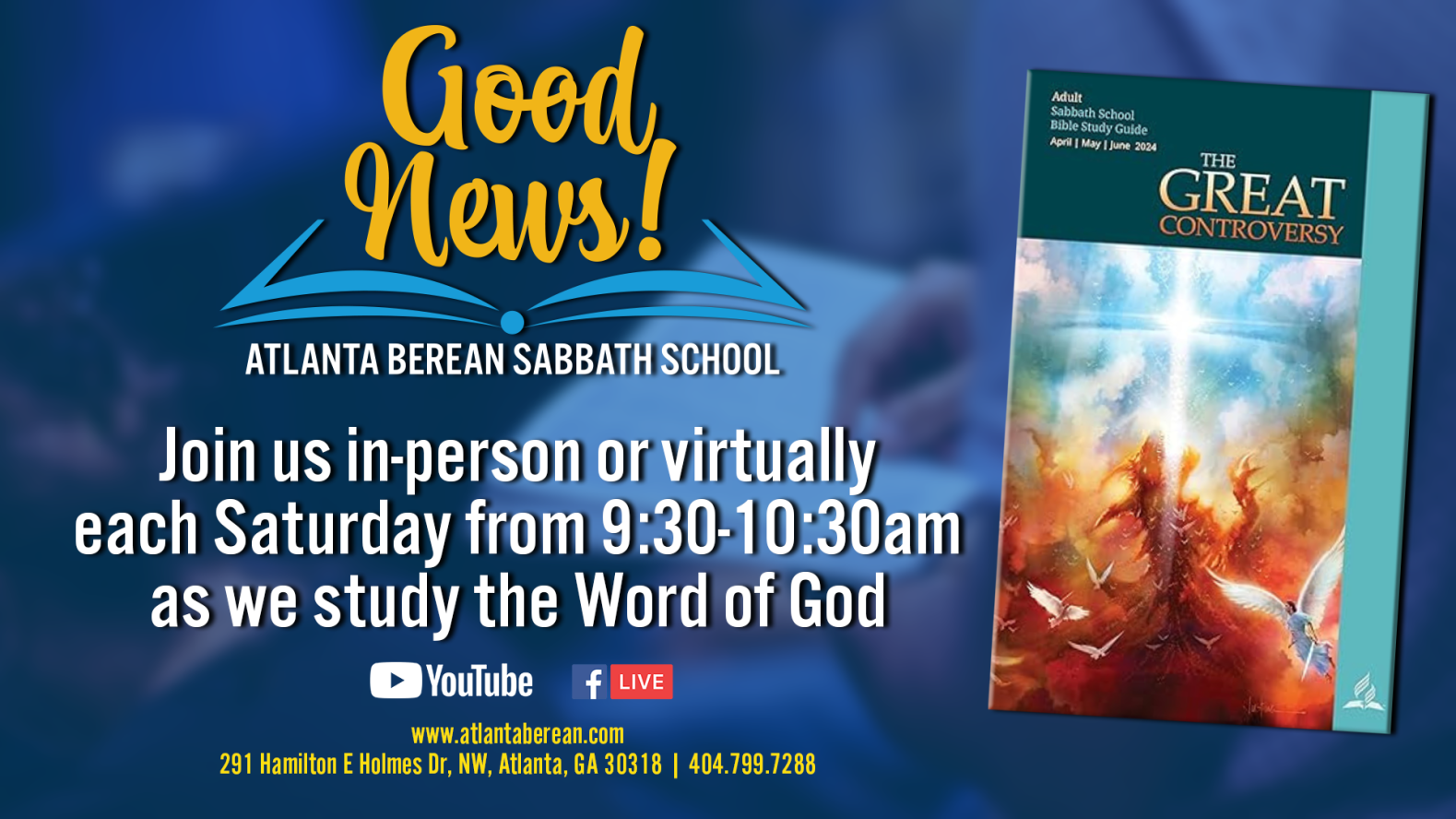 Sabbath School Good News!