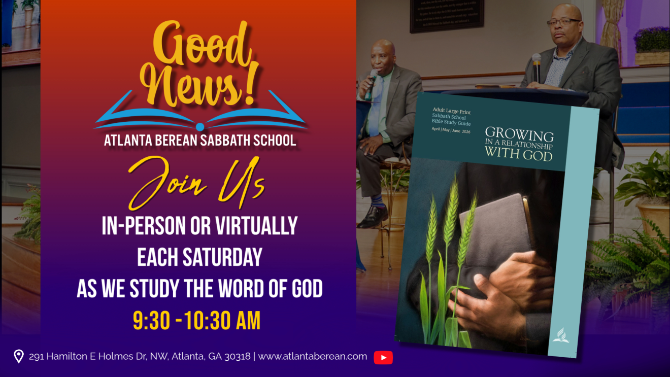 Sabbath School Good News!