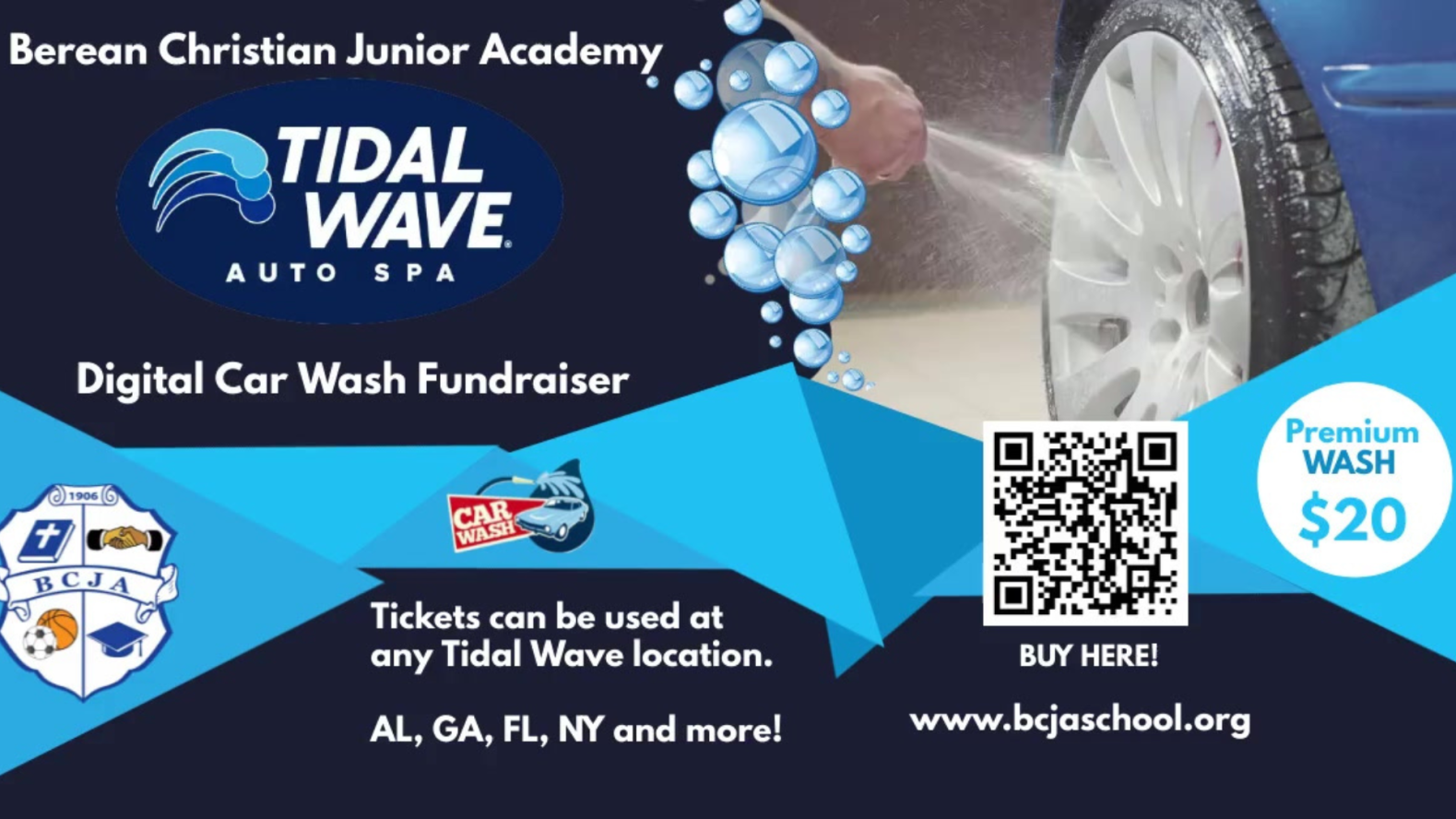 BCJA Digital Car Wash Fundraiser