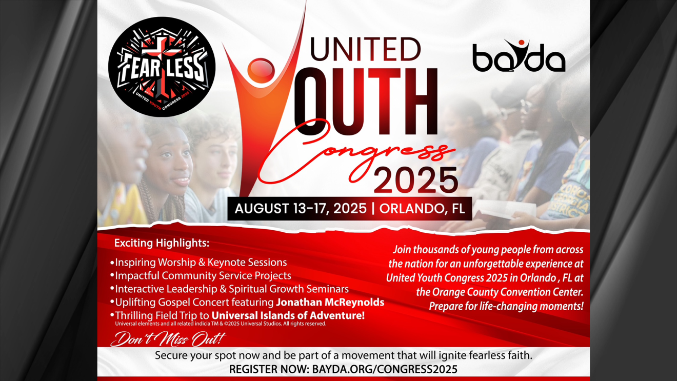 BADA United Youth Congress | August 13-17, 2025 | Orlando, Florida