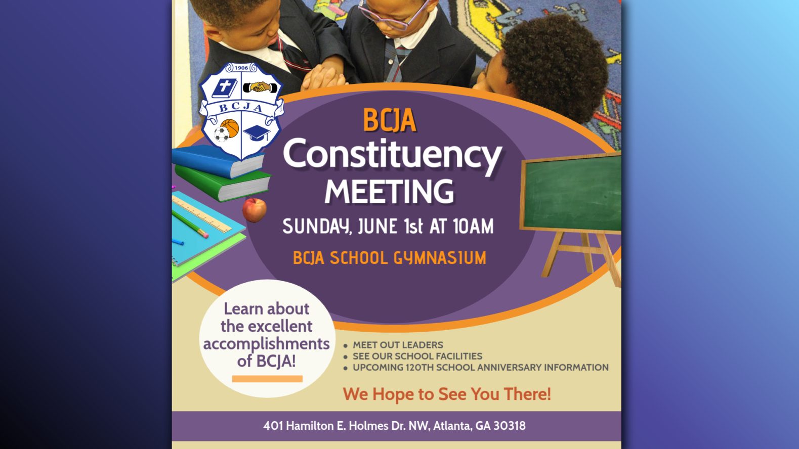 BCJA Constituency Meeting | Sunday June 1st @ 10:00 am