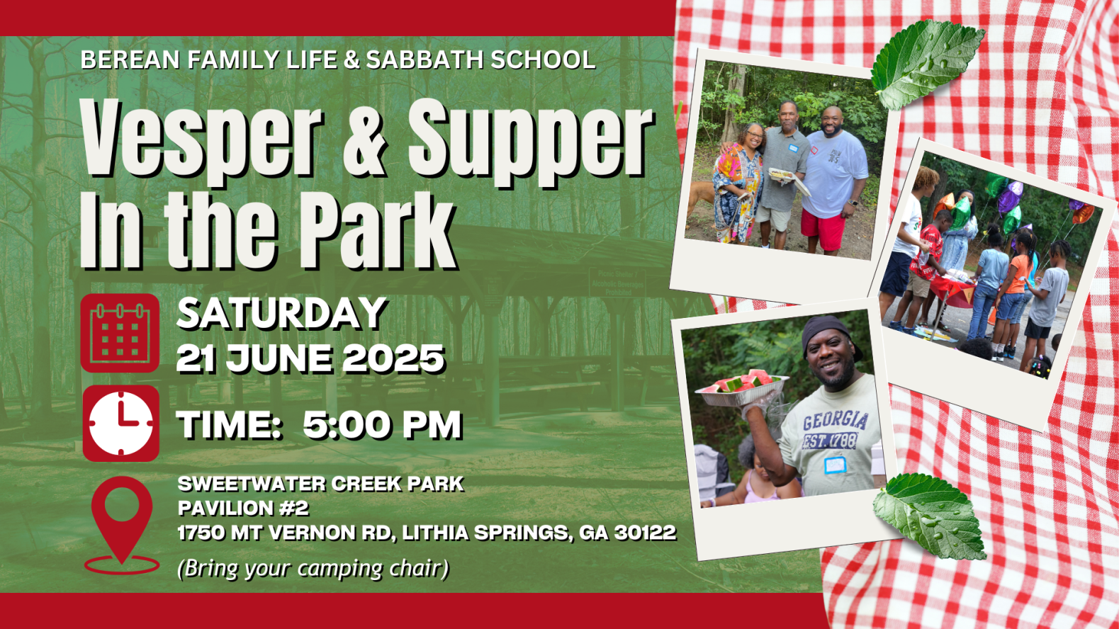 Family Life & Sabbath School 